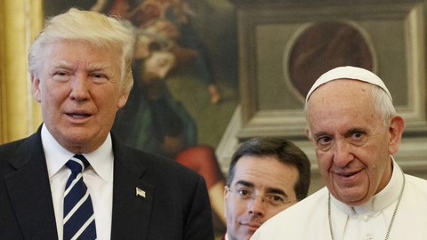 Trump'ın ilk yurtdışı ziyareti! Papa Franciscus'un cenaze törenine katılacak