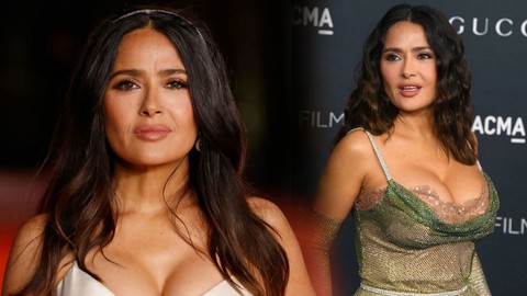 Salma Hayek bikinili pozlarıyla mest etti! 58 yaşındaki oyuncunun fit görünümünün sırrı ortaya çıktı