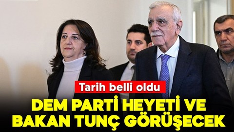 DEM Parti heyeti ve Bakan Tunç görüşecek! Tarih netleşti