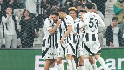 Beşiktaş gol oldu yağdı