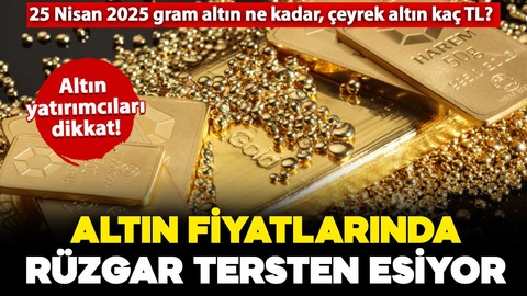 Altın fiyatlarında rüzgar tersten esmeye devam ediyor! Bugün Cumhuriyet altını, tam, yarım, çeyrek ve gram altın fiyatı ne kadar? İşte detaylar