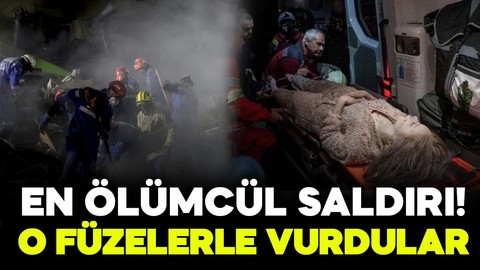 En ölümcül saldırı! O füzelerle vurdular