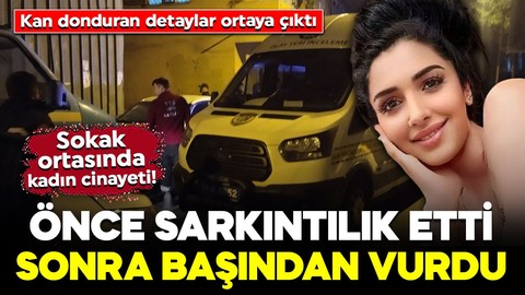 Sokak ortasında kadın cinayeti! Kan donduran detaylar ortaya çıktı: Önce sarkıntılık etti, sonra başından vurdu