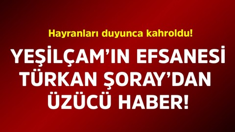 Yeşilçam’in efsanesi Türkan Şoray’dan üzücü haber. Hayranları duyunca kahroldu
