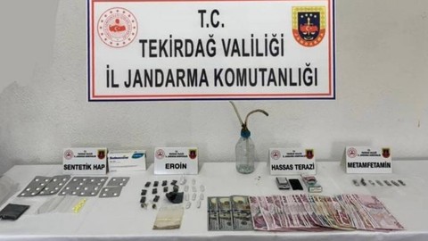 Tekirdağ'da dev uyuşturucu operasyonları! Çok sayıda madde ele geçirildi