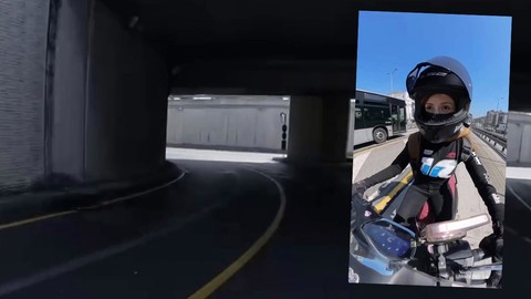 Motosikletli Gamze'nin navigasyonla sınavı! Başına öyle bir olay geldi ki... O korku dolu anları anlattı