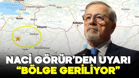 Kütahya depremi sonrası Naci Görür'den korkutan uyarı geldi: Bölge geriliyor