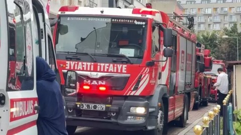 İstanbul'daki öğrenci yurdunda yangın!