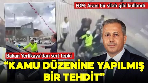 CHP otobüsünün şoförü aracı polisin üzerine sürmüştü! Emniyet'ten ve Ali Yerlikaya'dan açıklama!