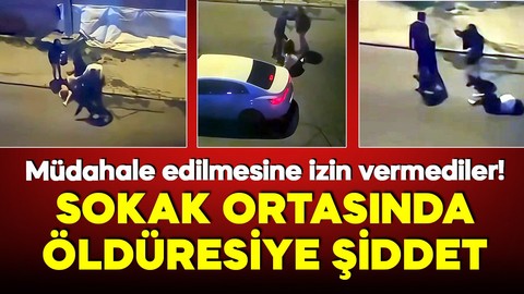 Yine kadına şiddet! Yer Avcılar! Yumrukladı, saçlarından yerde sürükledi!