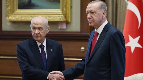 Cumhurbaşkanı Erdoğan, MHP lideri Bahçeli ile telefonda görüştü