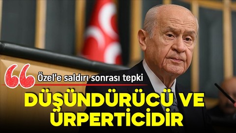 Devlet Bahçeli'den saldırı sonrası açıklama: Her anlamda düşündürücü ve ürperticidir