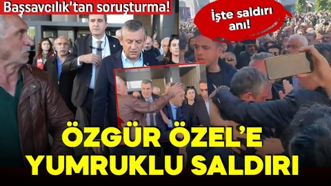 Sırrı Süreyya Önder'in cenaze töreninde Özgür Özel'e yumruklu saldırı!