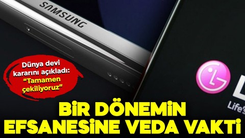 Bir dönemin efsanesi için veda vakti! Akıllı telefon pazarından tamamen çekiliyor