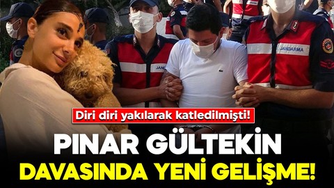 Diri diri yakılarak katledilmişti! Pınar Gültekin davasında yeni gelişme!