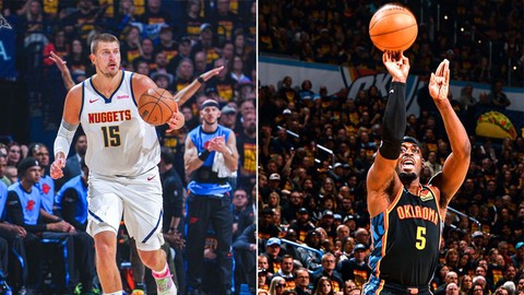 NBA play-off: Jokıc 42 sayı attı! Nuggets, Thunder'ı son saniye basketiyle yendi!