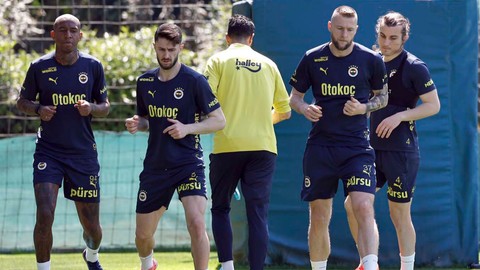 Fenerbahçe’de 1 günlük ara sona erdi! Başakşehir maçı hazırlıkları başladı