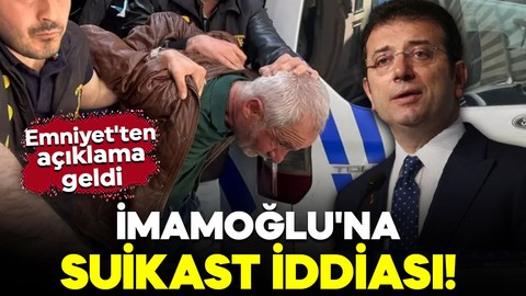 EGM'den 'İmamoğlu'na suikast' iddiasına açıklama