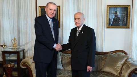 Ankara'da kritik zirve! Erdoğan - Bahçeli görüşmesi sona erdi