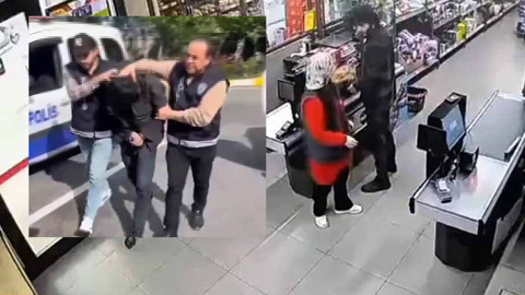 Market çalışanını darp eden saldırgan yakalandı!