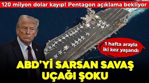 ABD uçak gemisinde tehlikeli zincirleme! 120 milyon dolar kayıp var! Pentagon açıklama bekliyor