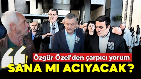 Özgür Özel'den saldırgan hakkında çarpıcı yorum: 'Evladına acımamış, sana mı acıyacak' diye tehdit ediyorlar