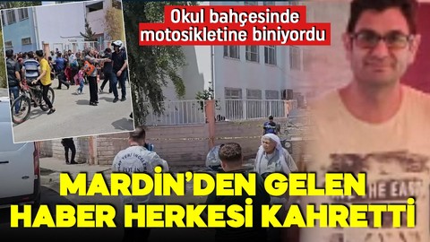 Mardin'den acı haber! Sınıf öğretmeni okul bahçesinde öldürüldü!