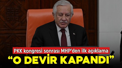 PKK kongresini topladığını duyurdu! TBMM Başkanvekili ve MHP İstanbul Milletvekili Celal Adan'dan açıklama: Kan ve kin devri kapanmıştır
