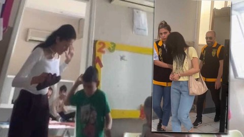Öğretmenden özel gereksinimli öğrencilere şiddet! Görüntüler büyük tepki toplamıştı: Gözaltına alındı