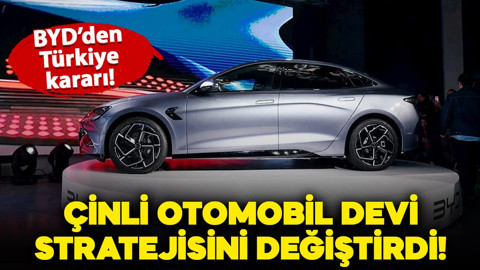 Çinli elektrikli otomobil devi BYD stratejisini değiştirdi: Üretimde değişikliğe gidiyor!