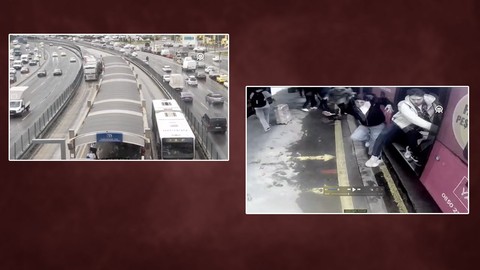 Metrobüs faciasında yeni kamera görüntüleri ortaya çıktı! İşte o anlar