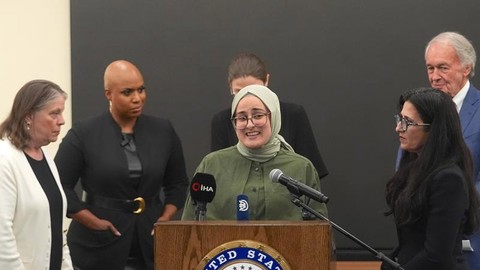 ABD'de gözaltına alınan doktora öğrencisi Rümeysa Öztürk 7 hafta sonra serbest: İşte ilk açıklaması