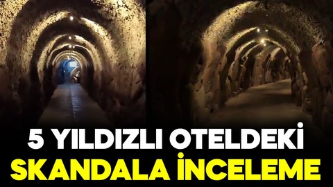 Falezleri oydular, gizli tünel yaptılar: 5 yıldızlı oteldeki skandala inceleme