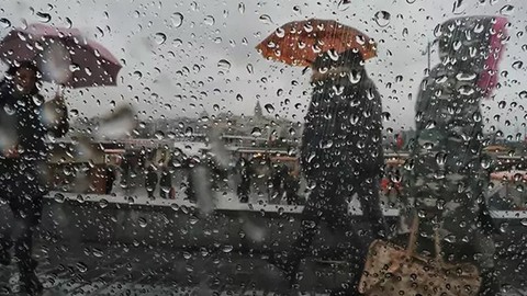 MGM 4 bölgeyi saat vererek uyardı: Şiddetli yağış ve kuvvetli rüzgara dikkat