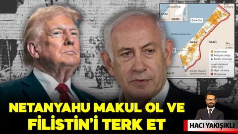 Netanyahu makul ol ve Filistin'i terk et
