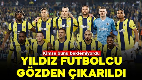 Kimse bunu beklemiyordu! Fenerbahçe’de 10 milyon euroluk yıldız gözden çıkarıldı! Sezon sonu yollar ayrılacak