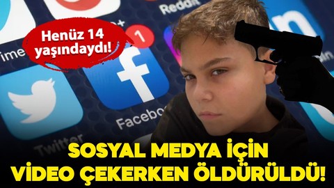 14 yaşındaki çocuk sosyal medya için video çekerken arkadaşı tarafından öldürüldü!