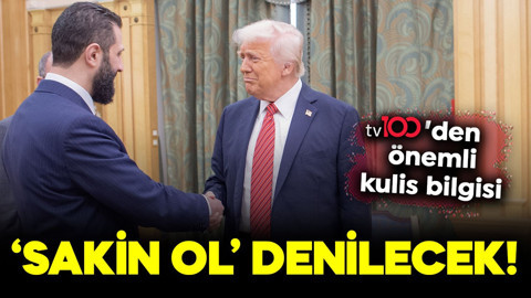 tv100’den önemli kulis bilgisi! ‘Sakin ol’ denilecek!