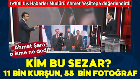 Kim bu Sezar? 11 bin kurşun, 55  bin fotoğraf! Ahmet Şara ona ne dedi? tv100 Dış Haberler Müdürü Ahmet Yeşiltepe anlattı