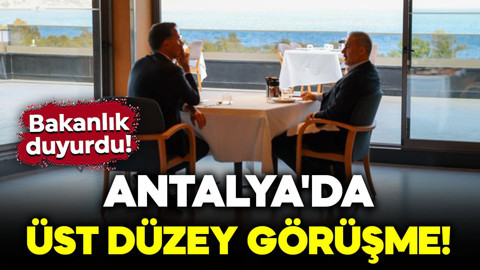 Antalya'da üst düzey görüşme! Bakan Fidan, NATO Genel Sekreteri Rutte ile bir araya geldi