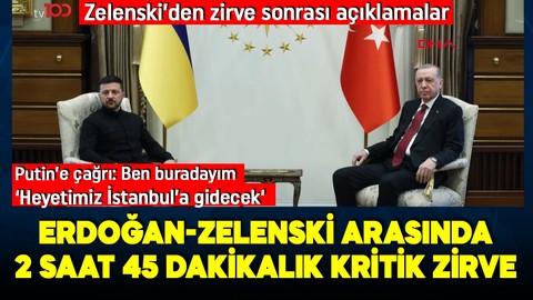 Dünyanın gözü Türkiye'de! Cumhurbaşkanı Erdoğan Zelenski ile görüştü!