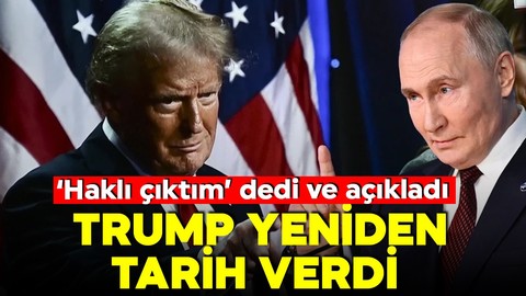 Trump'tan Türkiye açıklaması! 'Haklı çıktım' dedim ve tarih verdi!