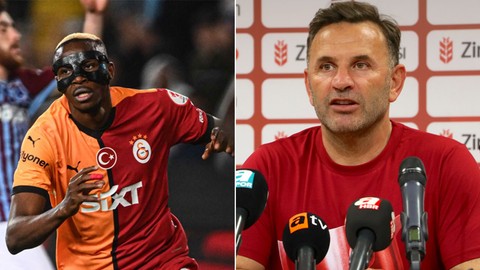 Okan Buruk'tan lig şampiyonluğu ve Osimhen'in transferi için açıklama