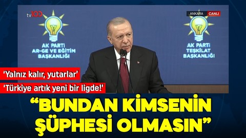 Cumhurbaşkanı Erdoğan'dan önemli açıklamalar: Bundan kimsenin şüphesi olmasın!