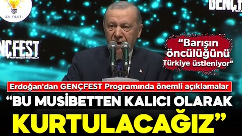 Cumhurbaşkanı Erdoğan'dan önemli açıklamalar: "Barışın öncülüğünü Türkiye üstleniyor”