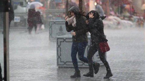 Meteoroloji saat vererek uyardı! 10 il için "sarı" ve "turuncu" alarm!