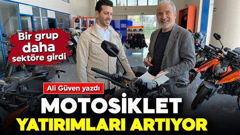 Motosiklet yatırımları artıyor! Bir grup daha sektöre girdi