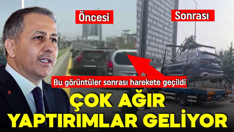 Düğün konvoyu ambulansa yol vermedi! Bakan Yerlikaya duyurdu! Çok ağır yaptırımlar geliyor