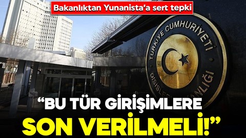 Dışişleri Bakanlığı'ndan Yunanistan'a 'Pontus' tepkisi: "Hezeyan dolu açıklamaları kınıyoruz"