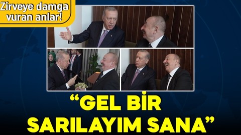 Budapeşte’de samimi anlar! Erdoğan ve Aliyev'in sohbeti gündeme damga vurdu!